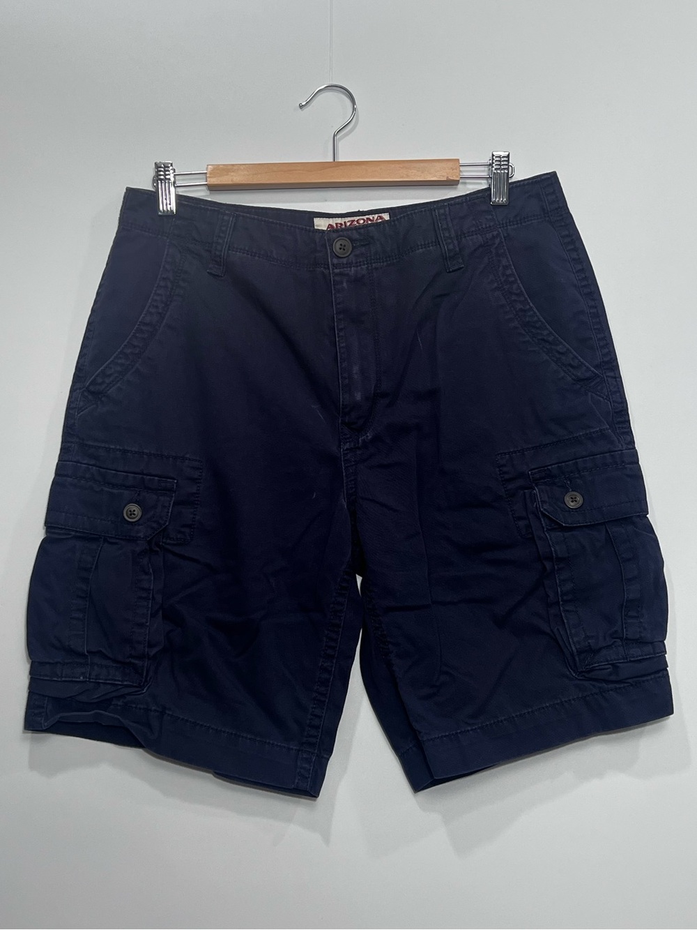 Arizona Jean Company Navy Blue Cargo Shorts
